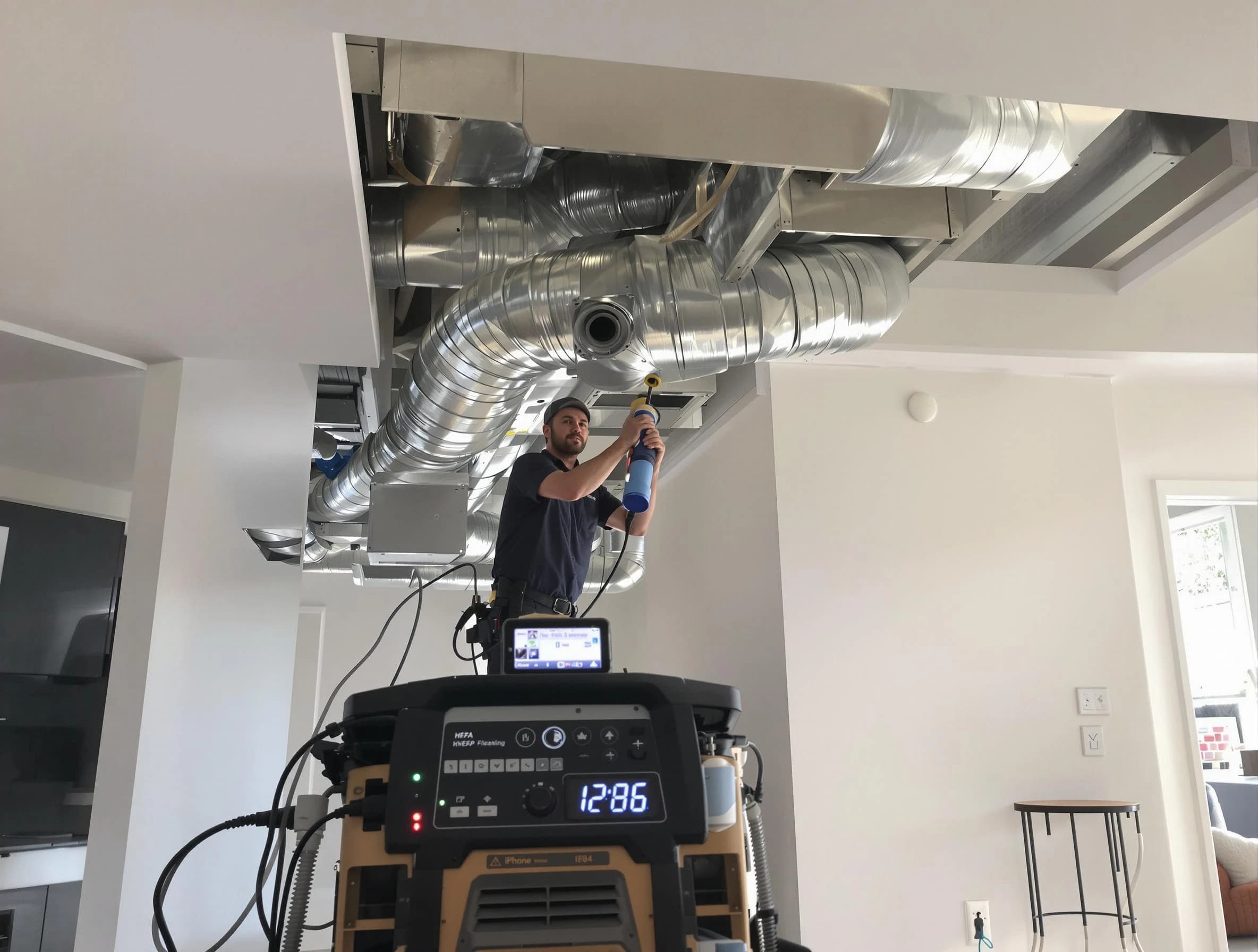 Advanced pure air duct cleaning by Oklahoma City Air Duct Cleaning in Oklahoma City