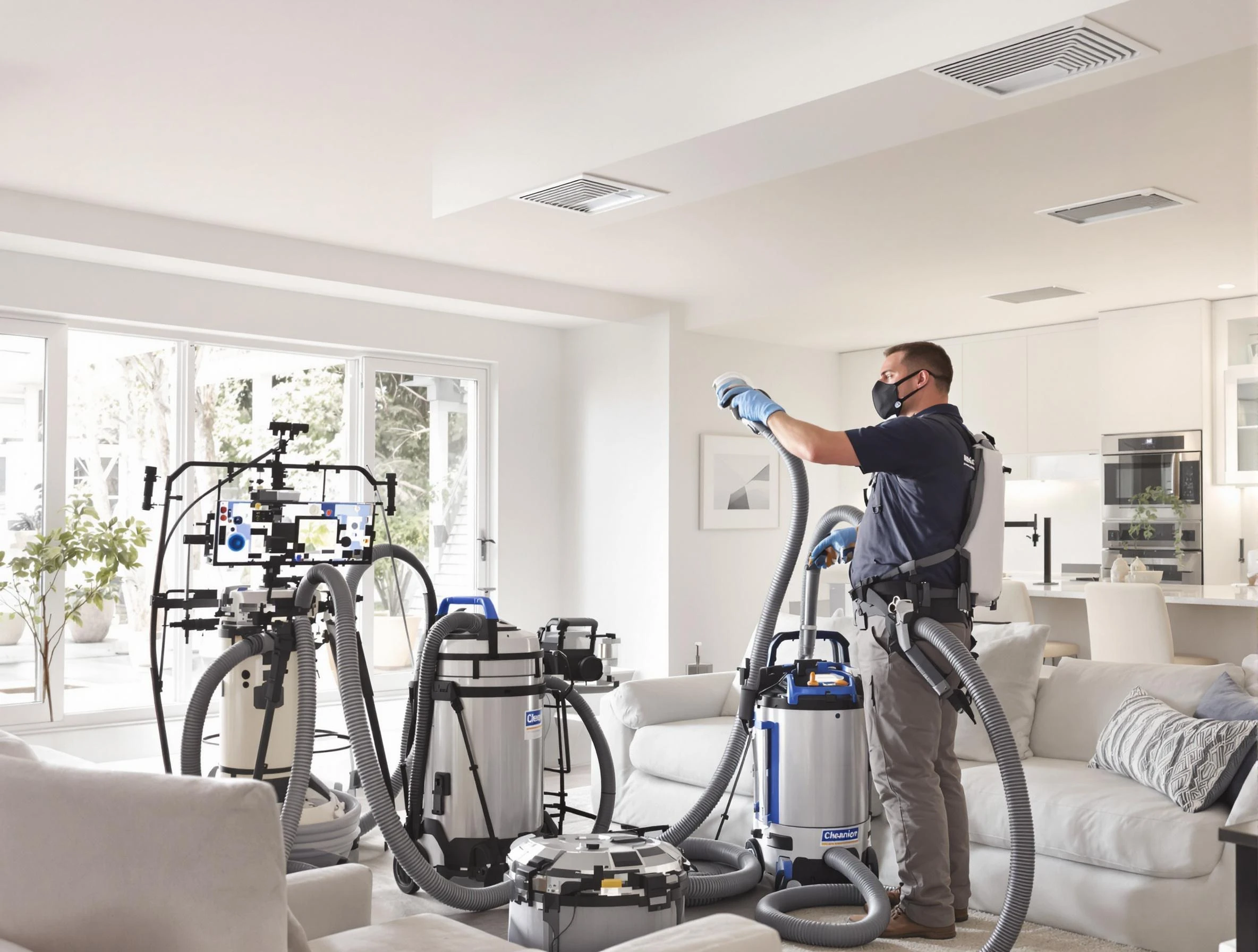 Professional AC duct cleaning by Oklahoma City Air Duct Cleaning in Oklahoma City