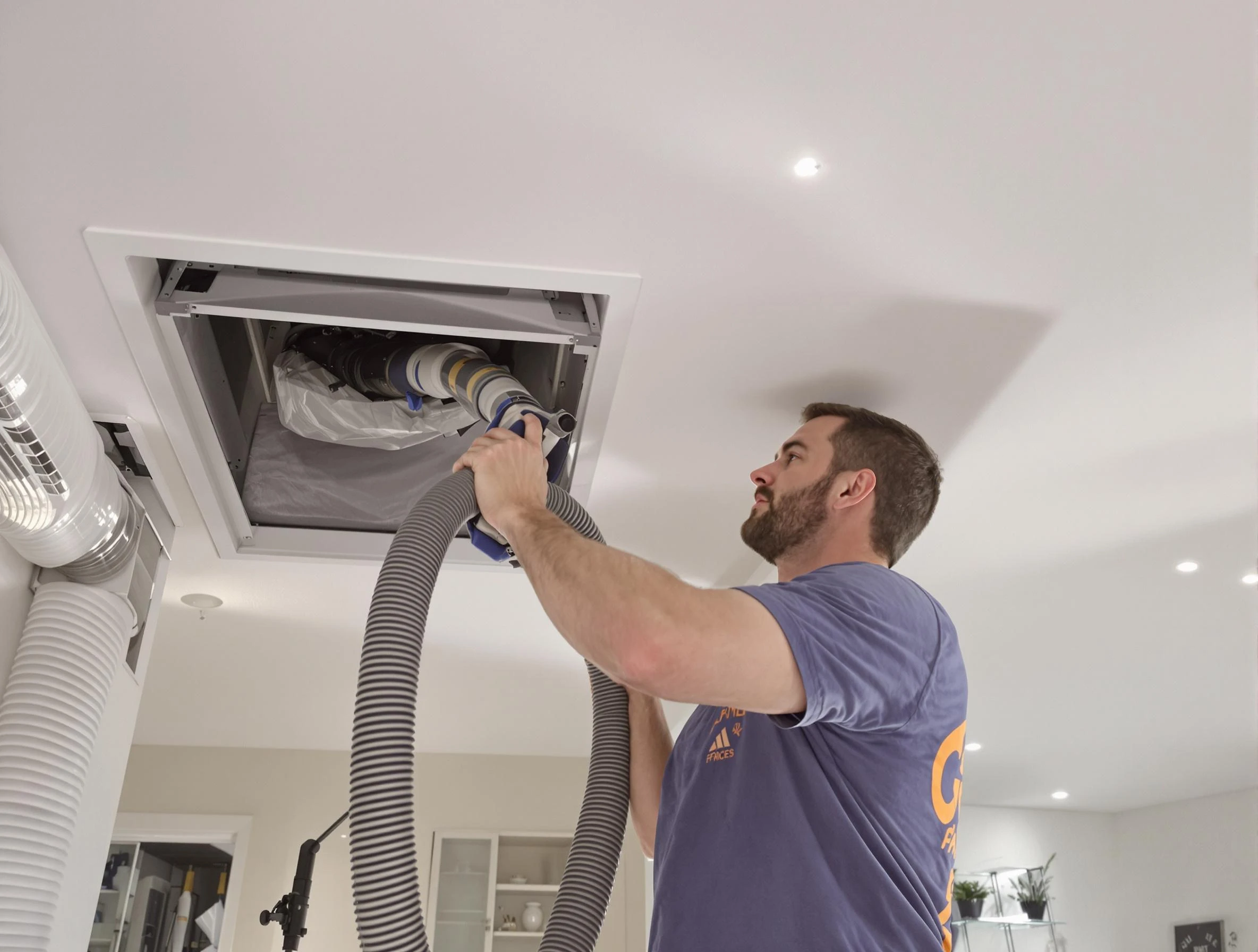 Precision indoor duct cleaning by Oklahoma City Air Duct Cleaning in Oklahoma City